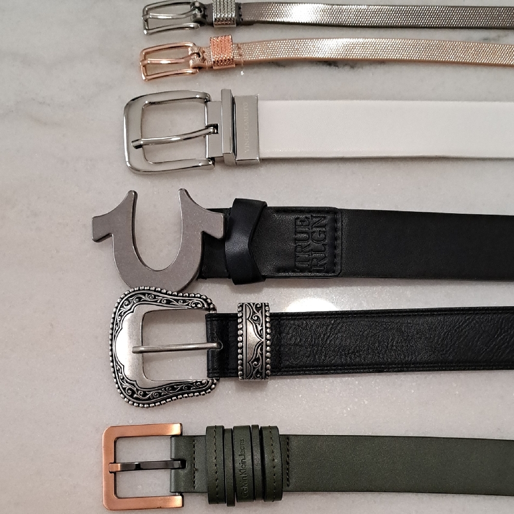Women's Leather Belt Bundle L